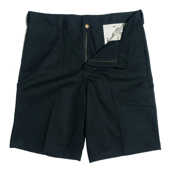 Dickies Mens Regular Fit 11in Inseam Flat Front Work Short Black Flex Sz 38 NWT - Picture 2 of 9